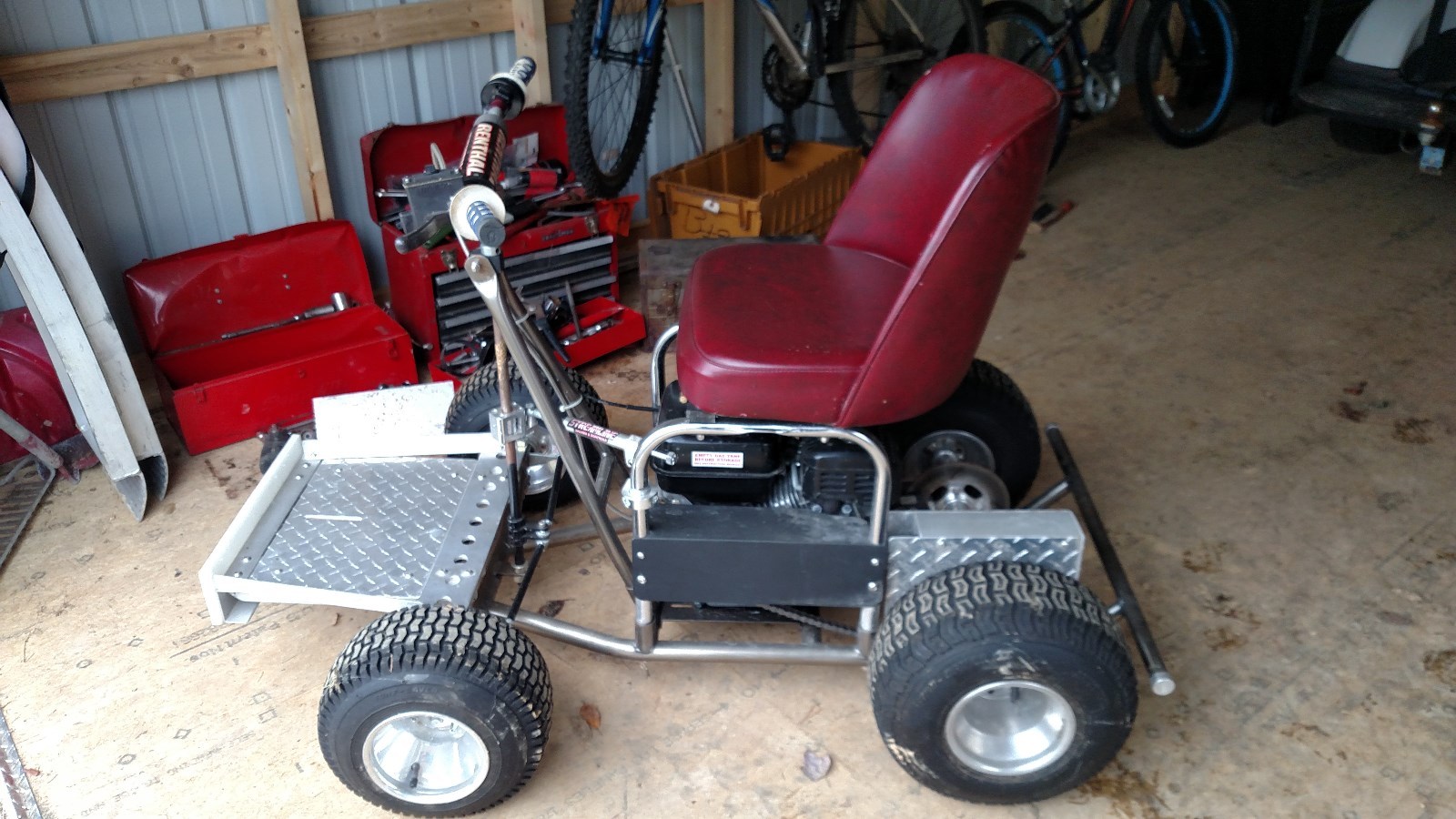 Motorized Barstool Racer Pit Bike Go Kart