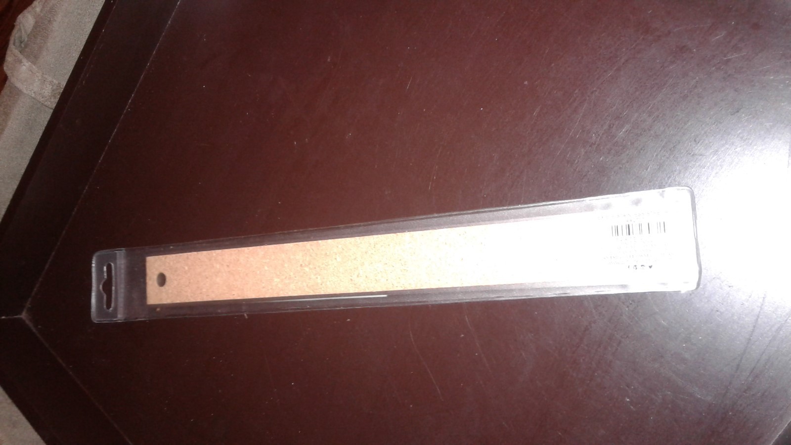 Art Alternat Ruler with Nonskid Cork Back Stainless Steel 12