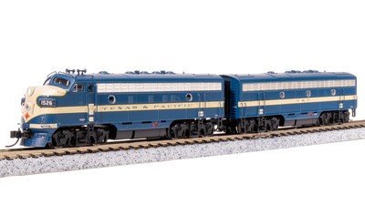 Broadway Limited N EMD F3A+B Missouri & Illinois MI #523, 518B DCC/SND LED 7724