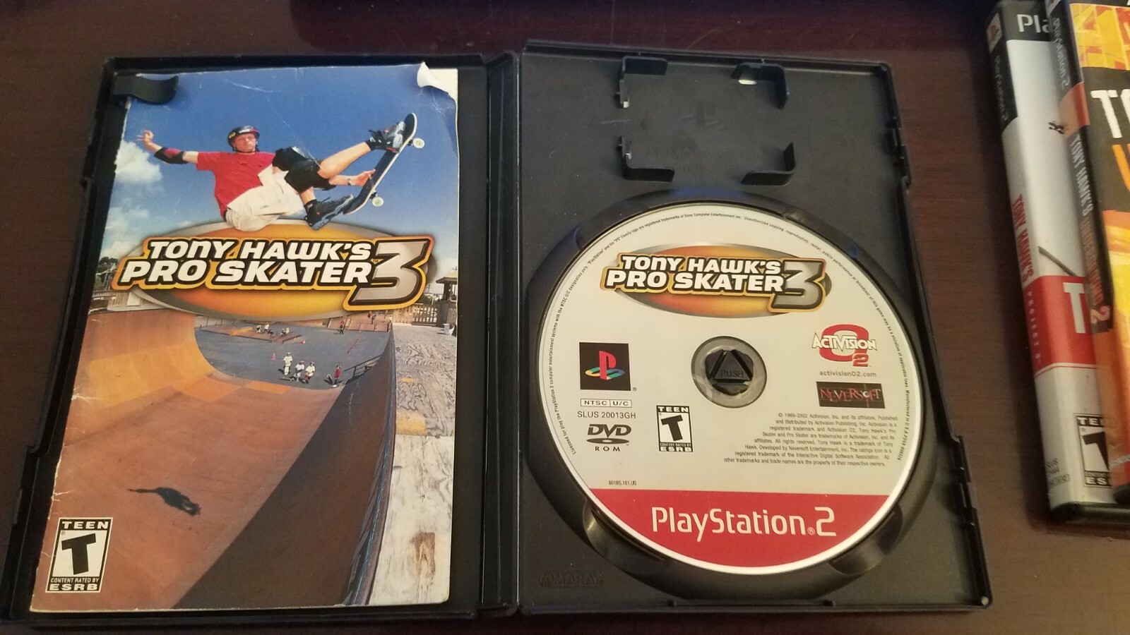 Sony Playstation 2 Tony Hawk Bundle Lot of 5 Games SKater3 Underground project 8