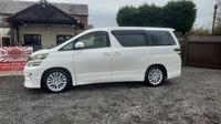 Toyota vellfire 2.4 auto g edition only 43k miles captain seats japanese import 