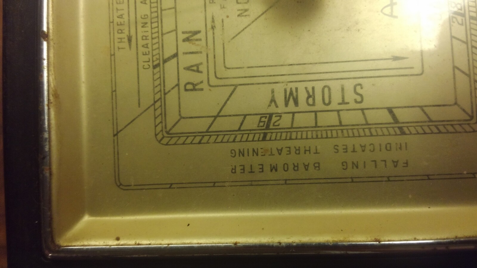 Vintage Airguide Barometer