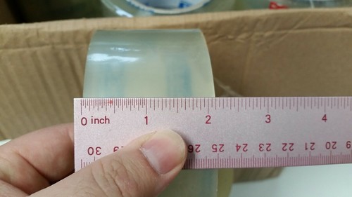 6 rolls of Clear Packing Tape - 2.2