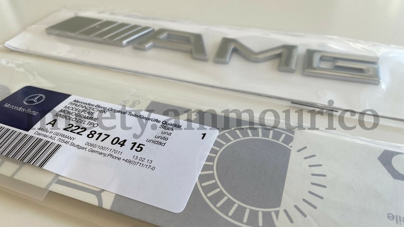 Original Mercedes Benz Amg Typkennzeichen 3d Logo Schrift Emblem A2228170415ð©ðª