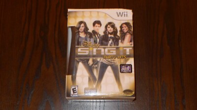 Disney Sing It Party Hits Video Game w/ Microphone - Nintendo Wii, 2011 - New
