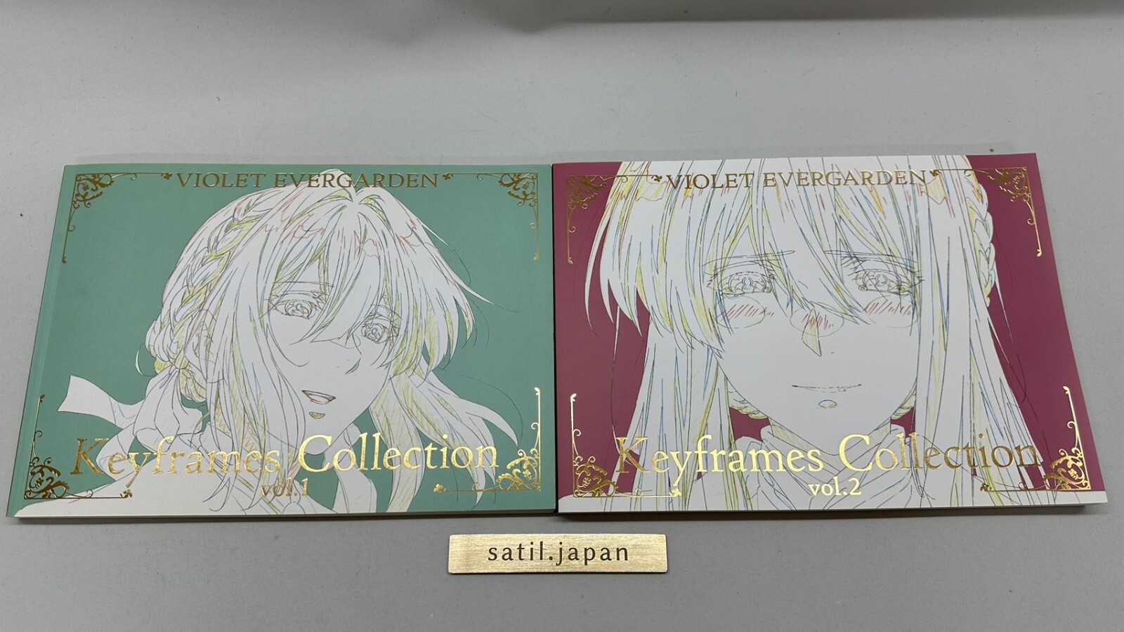 ㉕VIOLET EVERGARDEN Keyframes Collection Violet Evergarden Keyframes Collection Vol 1-2 2 Set