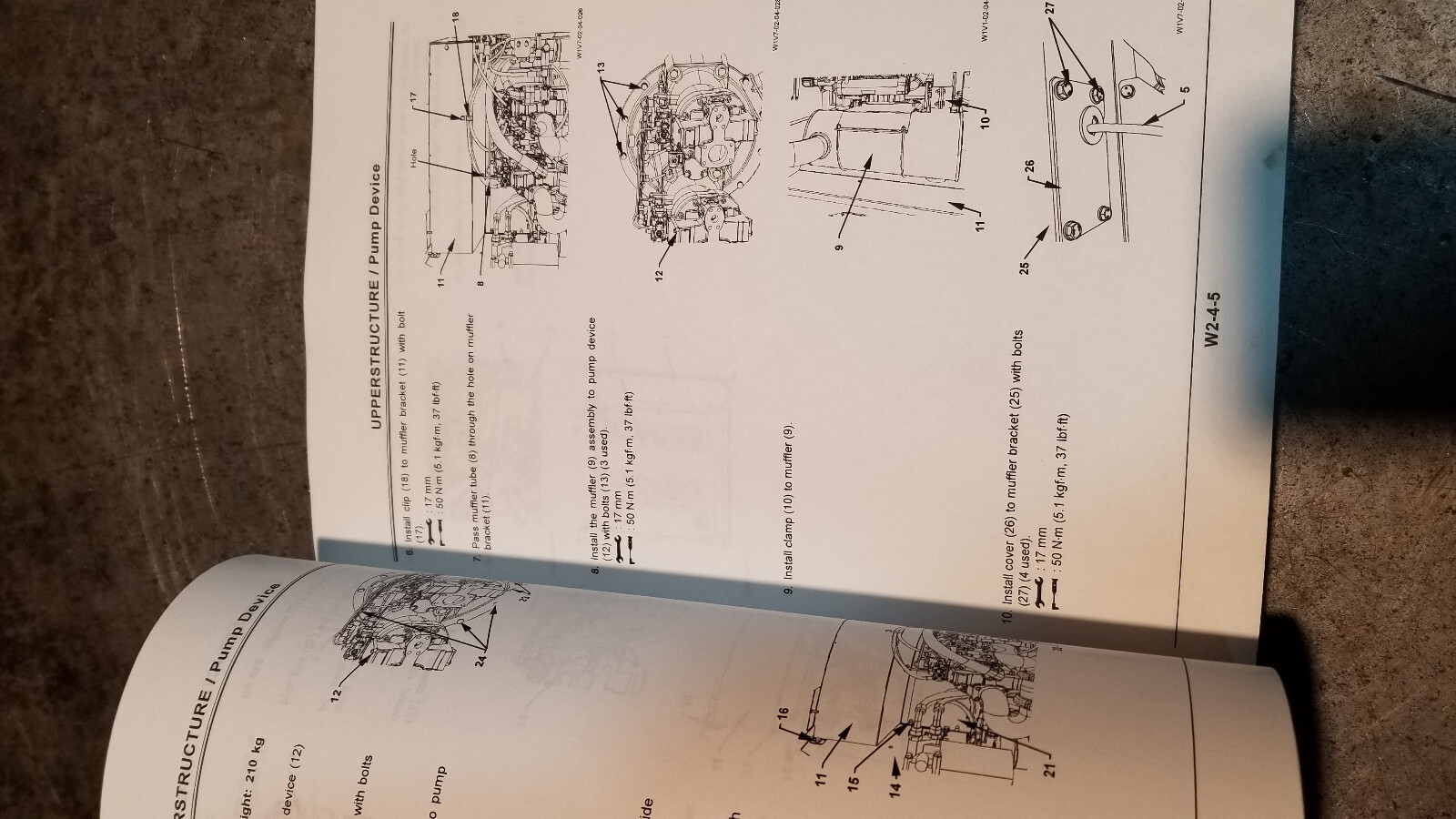 HITACHI Zaxis 330-3 350-3 LC LCH LCK LCN Service Workshop Manual W1V7-E-00 - Picture 4 of 8