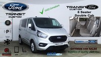 2022 Ford Transit Custom 2.0 EcoBlue 130ps Low Roof 6 Seater Double Cab Limited 