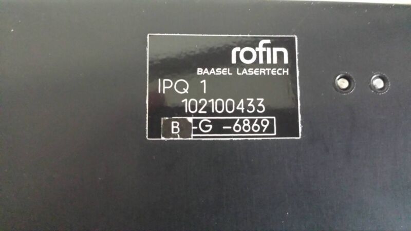 Rofin Baasel Laser Tech Ipq 1 102100433 Control Module B-g-6869 New Free Ship