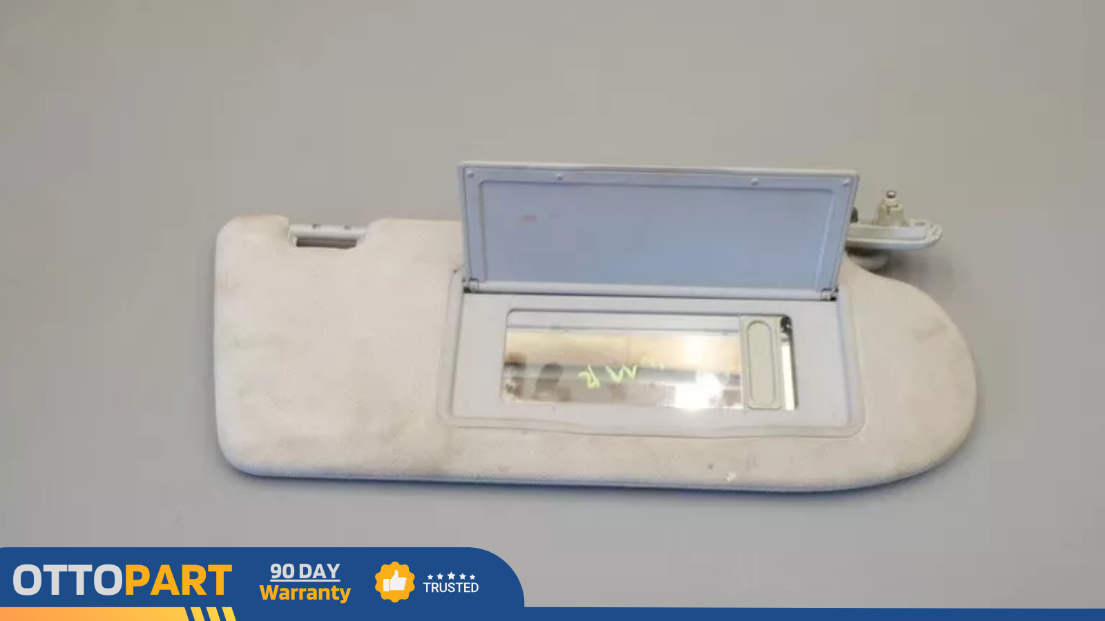 2011 - 2016 Hyundai Equus Passenger RH Right Illumninated Sun Visor TAN OEM