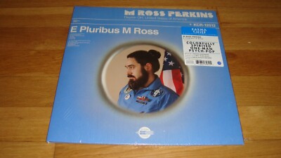 M Ross Perkins E Pluribus M Ross SEALED LP Blue Vinyl Limited to 750 Colemine