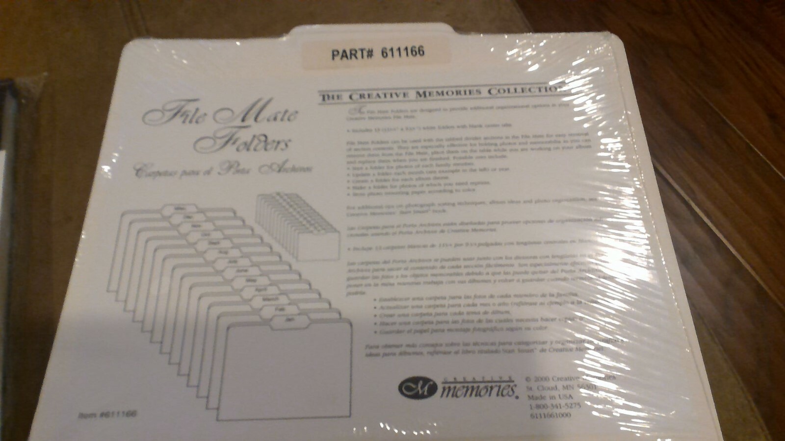 Creative Memories File Mate + 13 Folders # 611166