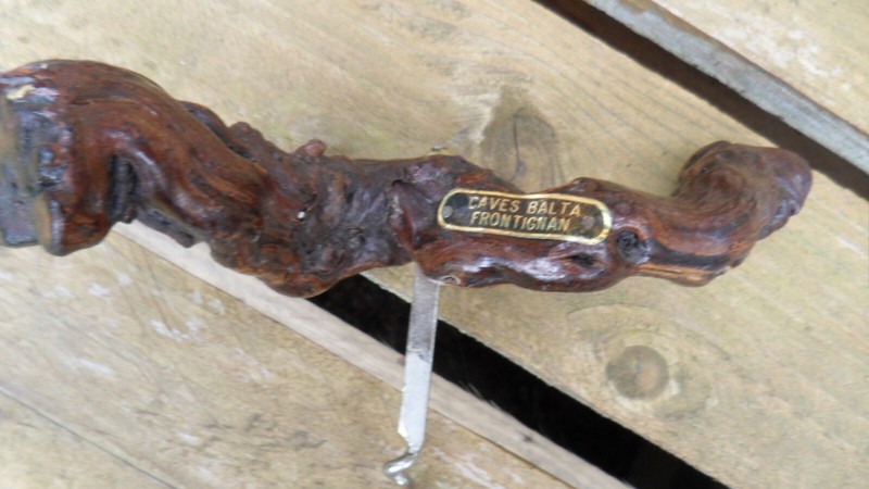 Ancien Tire-Bouchon Manche Cep  De Vigne   