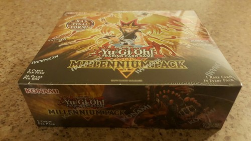 KONAMI YU-GI-OH MILLENNIUM PACK 1ST EDITION BOOSTER BOX!!!  NEW!