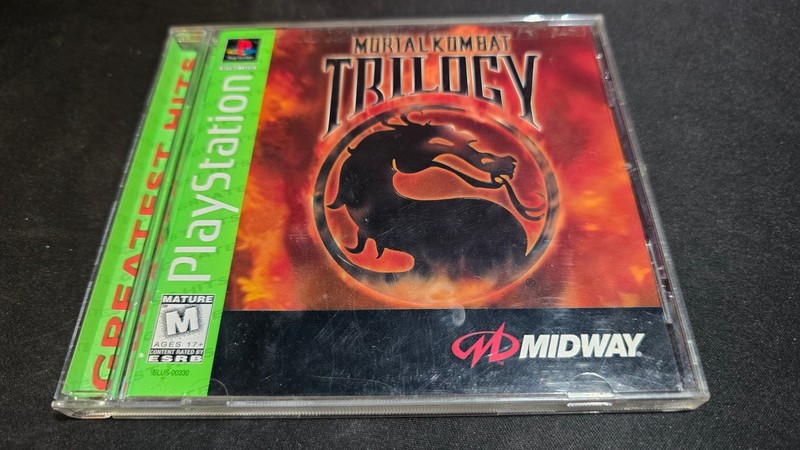 Mortal Kombat Trilogy Sur PlayStation 1 - Édition Greatest Hits USA, Boîte Complète