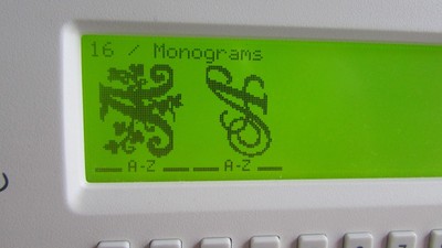 Pfaff Embroidery Machine Card Creative Fantasy #16 Monogram 7570,7560,2140,2170