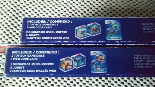 Disney infinity 2.0 Super Hero/Toy Box Lot