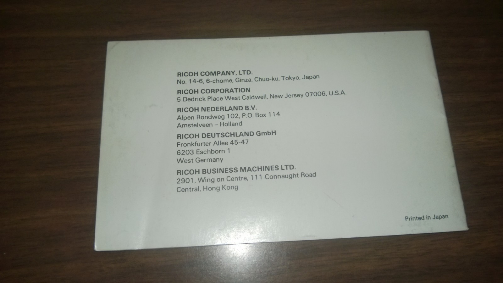 Ricoh XR Speedlite 300P Original Instruction Manual (English)