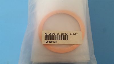 1 MKS ULTRA HIGH VACUUM ETCHED COPPER GASKET 4 5/8  FLANGE 100889108