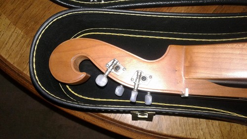 Folkcraft Instruments Dulcimer W/ Hard Case Made On 2/25/85 In Winstead, Ct