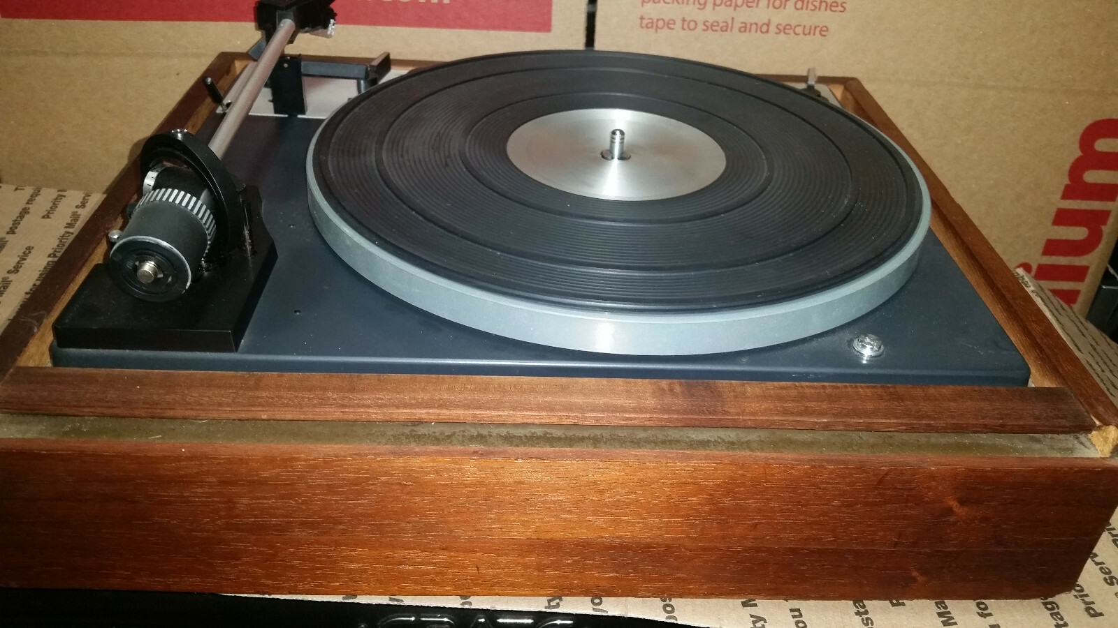 VINTAGE Dual 1229 T540 Turntable United Audio Record Player AS IS /PARTS /REPAIR