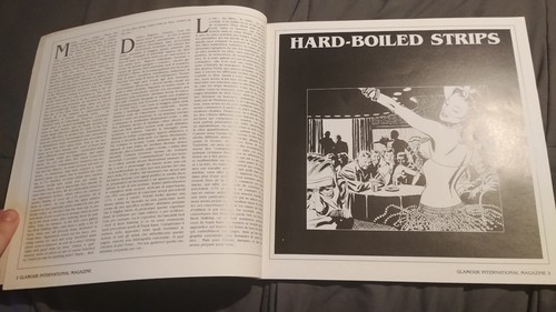 Glamour International Issue 25 Fashion Art Model Photography Vintage Book