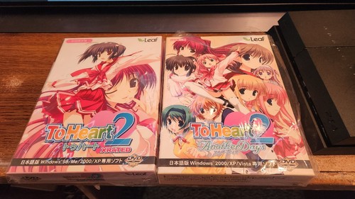 To Heart　Another Days　トレーディングカード　2BOX To Heart2 XRATED ,AnotherDays first limited edition Leaf PC