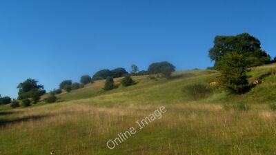 Photo 6x4 Hall Downs North Elham Chalk grass downland on the Elham Valley c2010