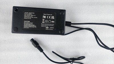 42V 2A Charger for 36V Electric e-Bike Scooter Buggy Li-ion Battery 3 PRONG  P