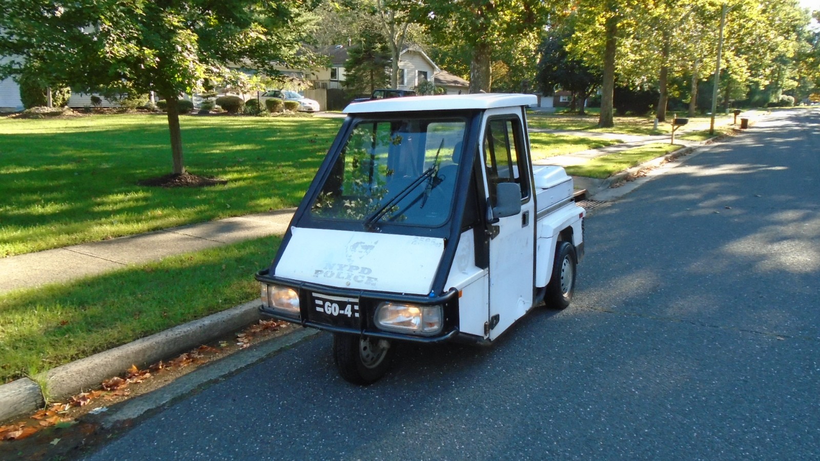 2007 GO-4 WESTWARD INTERCEPTOR POLICE SCOOTER L@@K LOW MILES unit 1 NYPD