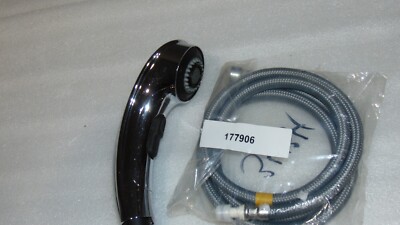 MOEN  188678  BRECKLYN Kitchen pull Out  Chrome Kit Hose 150259 Scratches