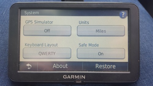 GARMIN NUVI 50 5 inch GPS (U.S. Canada Mexico & EUROPE) Maps Bundle Tested EUC
