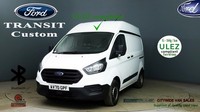 2020/70 FORD TRANSIT CUSTOM 2.0 ECOBLUE 105ps HIGH ROOF LEADER WHITE DIESEL VAN