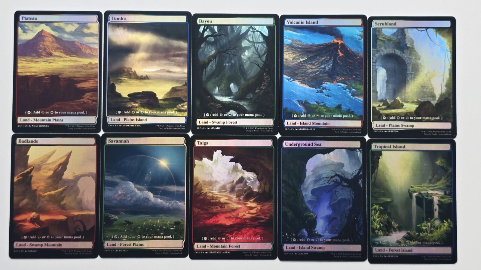 Savannah デゥアルランド MTG Magic The Gathering SAVANNAH Dual Land REVISED EDITION