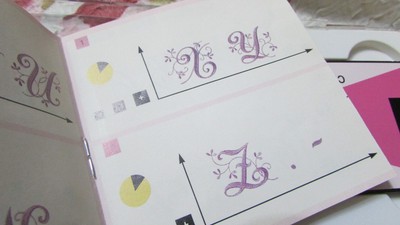 Pfaff Embroidery Machine Card Creative Fantasy #16 Monogram 7570,7560,2140,2170