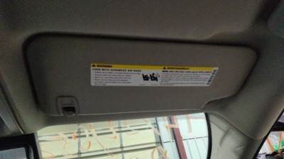 2010-2017 Chevrolet Equinox RH Passenger Side Interior Sun Visor Gray-AFH Cloth