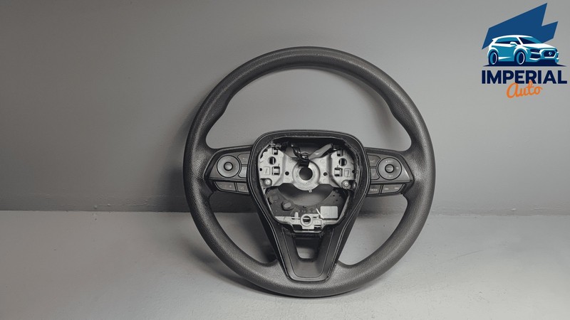 Used 2019-2025 Toyota RAV4 Plastic Steering Wheel W/ Multifunction Switches OEM