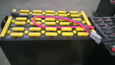 24-85-21 Forklift Battery 48 Volt Fully Refurbished With Core Credit