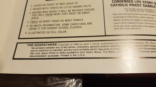 Jack T. Chick CRUSADERS 