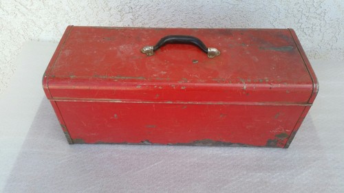 VINTAGE CRAFTSMAN COMMERCIAL TOOL BOX 65141 VERY BIG 24