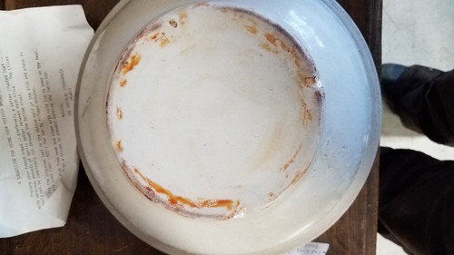 Set of 3 Red Wing Stoneware Milk batter Mixing nesting Bowls Union VTG