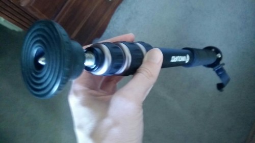 Vanguard AP-284 Monopod with 4 Section Screws and Swivel/Screw Rubber Foot