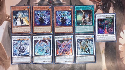 yugioh infernity ice barrier custom deck New Unplayed And Sleeved . 