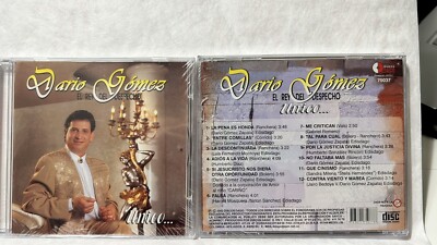 Rare CD RIP Dario Gomez Unico Si Jesucristo Nos Diera Otra Oportunidad Falsa
