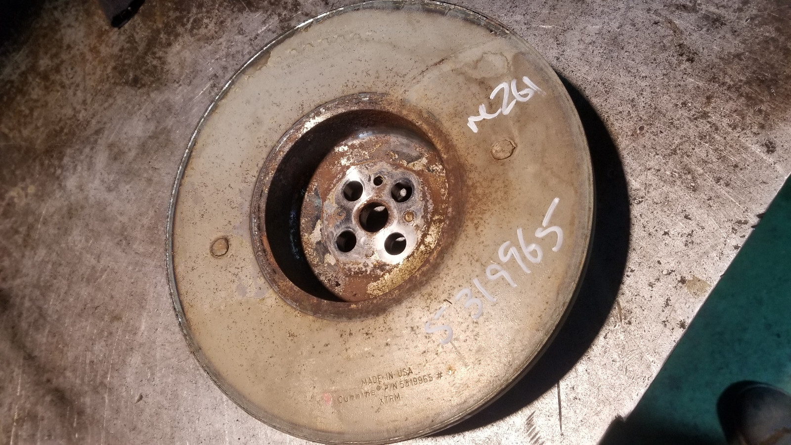CUMMINS 6.7L HARMONIC BALANCER 5319965 - Picture 1 of 5