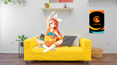 Anime crunchyroll Playmat Gaming Mat Desk