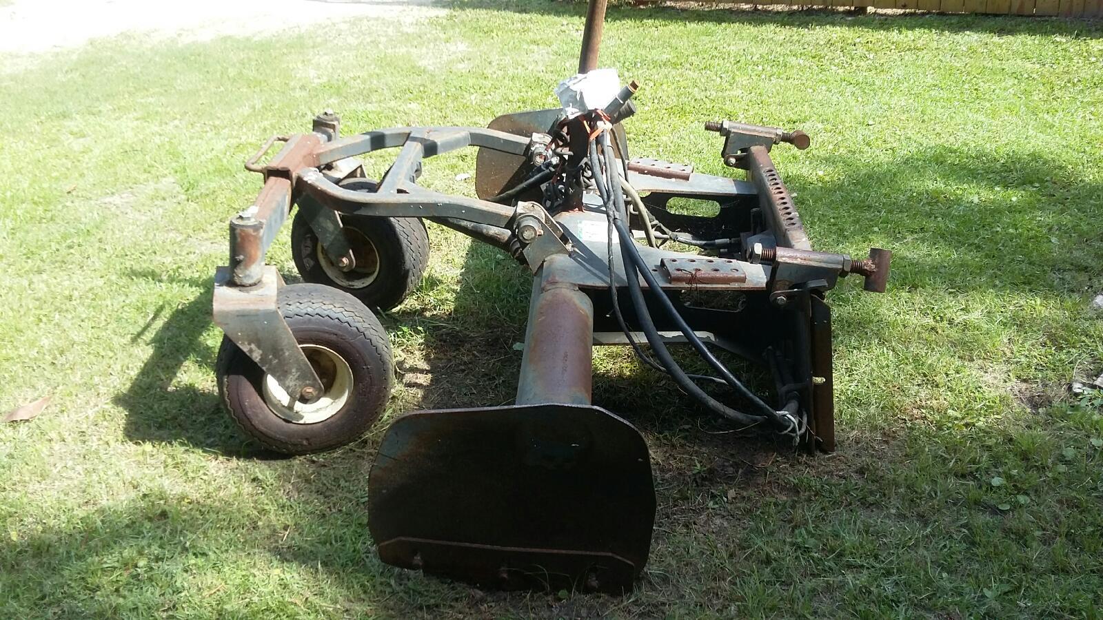 Bobcat Laser Guided Fine Grading Attachment