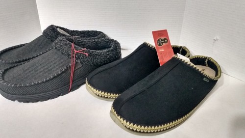 DEARFOAMS & DEER STAGS~ Mens~WHEREVER~Clog~Slip-on~SLIPPERS~ 13-14
