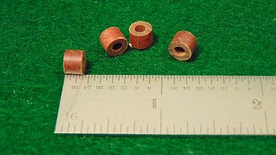 (8) Concord Phenolic Unthreaded Spacer 1/4''D 3/16''L 4x40  NOS