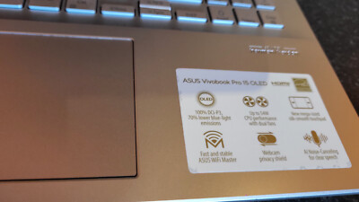 ASUS vivoBook Pro 15, OLED, 15.6inch Laptop, Ryzen 7 5000 series, non Working